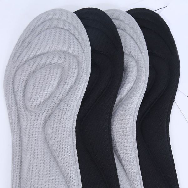 

new men women foot care shoe support arch ortc sponge insoles massaging sport sweat-absorbent outdoor insoles pad gift, Black