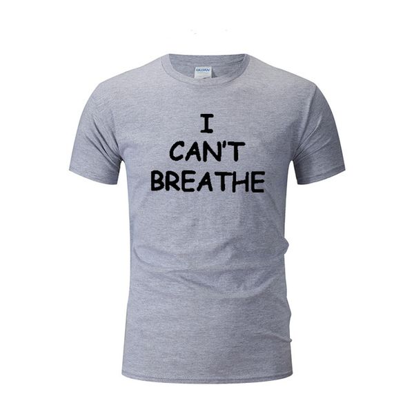 

2020 i cant breathe shirts men women t shirt black lives matter justice for foyd printed protest 100 cotton t shirts tee, Black;blue