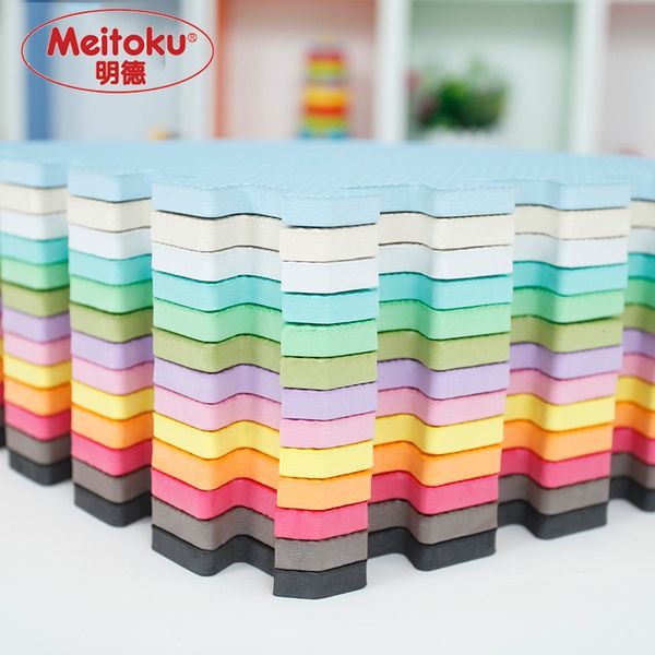 Meitoku Baby Eva Foam Play Puzzle Mat Interlocking Exercise Tiles