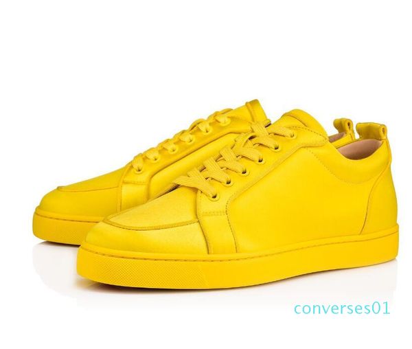 

spring/summer red sole junior shoes rantulow sneakers flat women men red bottom skateboarding designer walking shoes footwear co01, Black