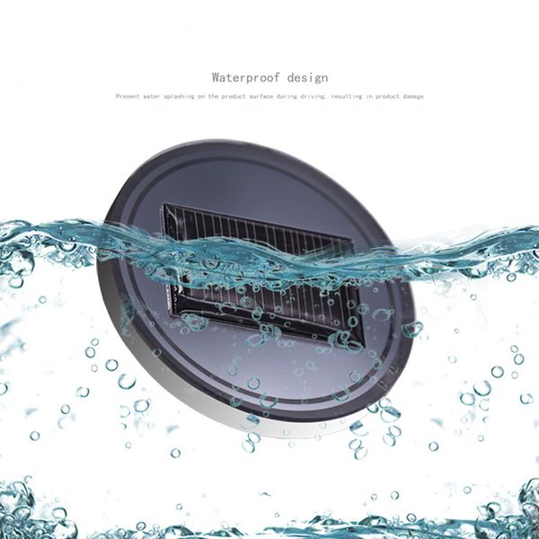 

universal car anti slip mat waterproof solar led cup bottle drinks holder pad coaster usb car charger mats bx