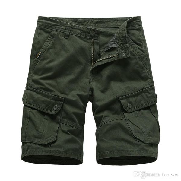 

loose cargo shorts men summer short pants summer cotton casual shorts sweat plus size 2019, White;black