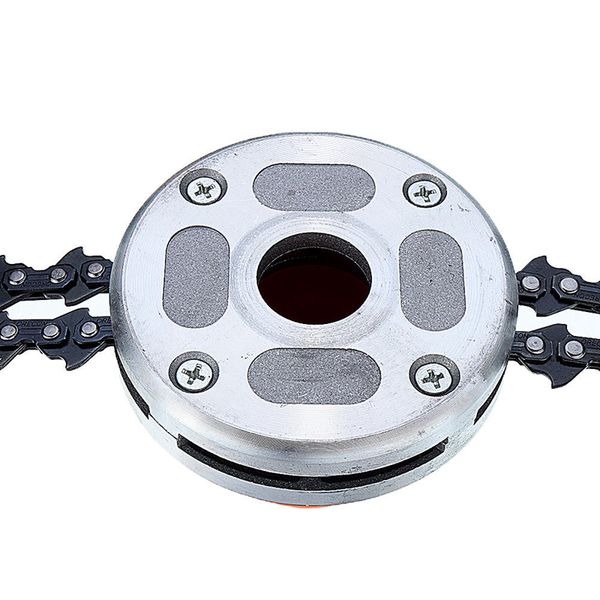 

universal type 65mn trimmer head coil chain brush cutter garden grass trimmer for lawnmower - black