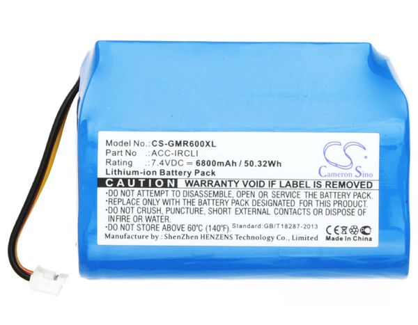 

кэмерон китайско 6800mah аккумулятор акк-ircli для грейс мондо гсб-irc6000, ввд-irc6000r, ввд-irc6000w