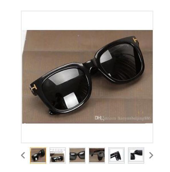 

2020 luxury top qualtiy New Fashion 211 Tom Sunglasses For Man Woman Erika Eyewear ford Designer Sun Glasses with original FT box 2020