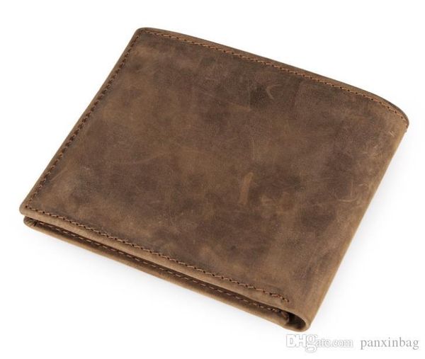 

european and american men's leather short multi-card wallet, Red;black