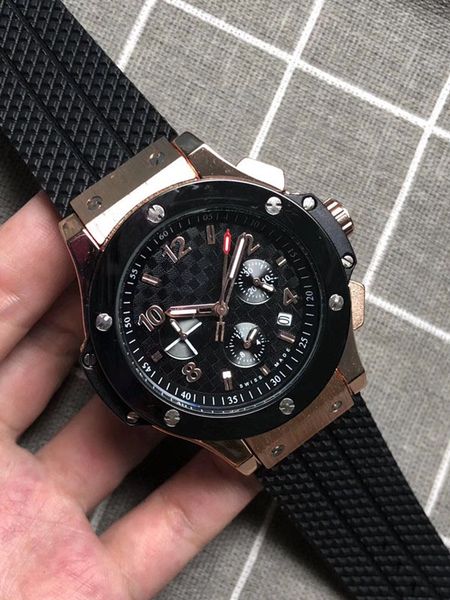 

Small pointer work hb luxury watche men 039 fa hion running econd quartz watch brand ca ual man dre watch, Slivery;brown