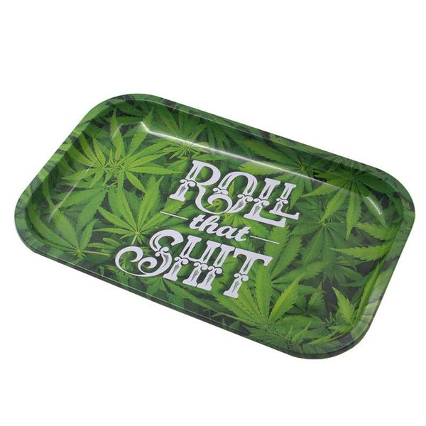 

home storage trays tinplate metal rolling tray hd pattern printed holder