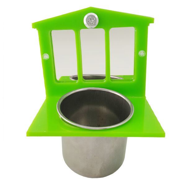 

parrot gnaw toys bird toys bird mirror bowl the gift box mirror can fixed