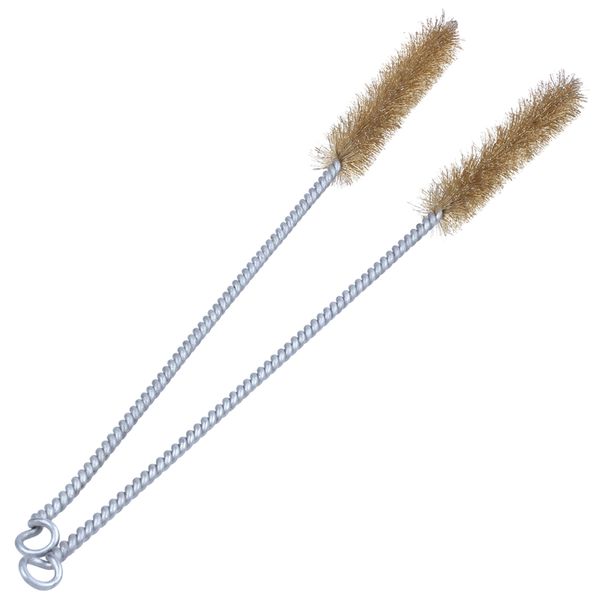 

cleaning brushes 2 x 20 mm copper tube brush plate length of 30 cm