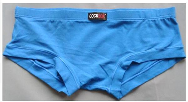 

red mixed cocksox fashion men's low waist briefs bikini underwears cotton men briefs shorts underpants boxers for man 8 colors, Black;white