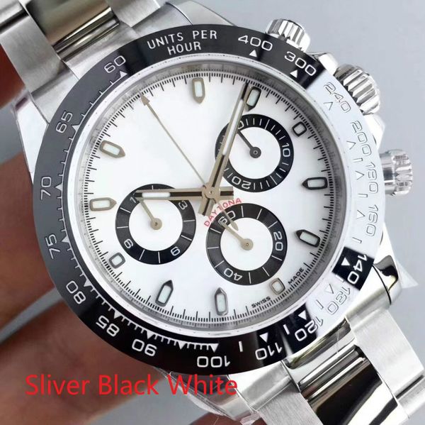 

20317 good quality brand watche 40mm 8 13 rolex 13 men watch automatic menchanical movement apphire gla with green box 7, Slivery;brown
