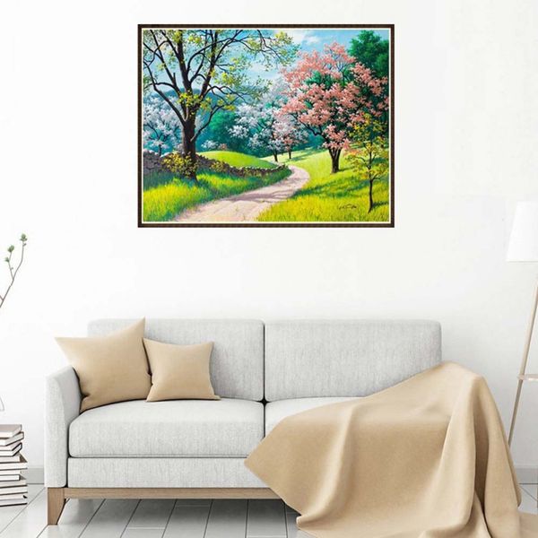

pre-printed textured canvas diy diamond painting cross stitch partial abnormity crystal diamond covered embroidery craft kit