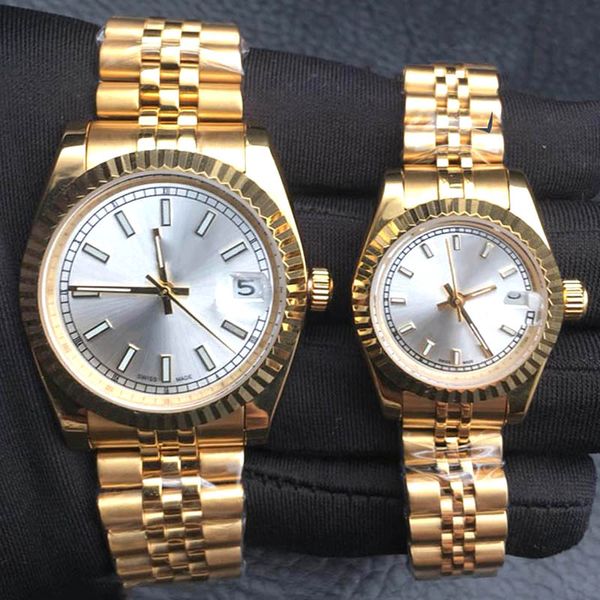 

любители роскошные часы дизайнерские часы женские мужские наручные часы механические автоматические движения алмазов coupls montre de luxe и, Slivery;brown