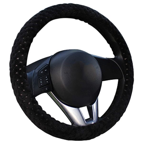 

2018 new pearl velvet winter car steering wheel cover/universal soft warm plush covers for steering women men girl car interior