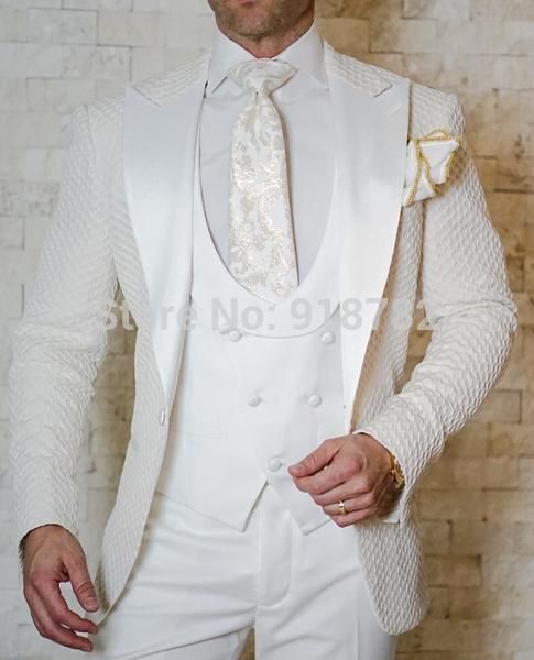 

handsome groomsmen peak lapel groom tuxedos mens wedding dress man jacket blazer prom dinner 3 piece suit(jacket+pants+tie+vest) b252, Black;gray
