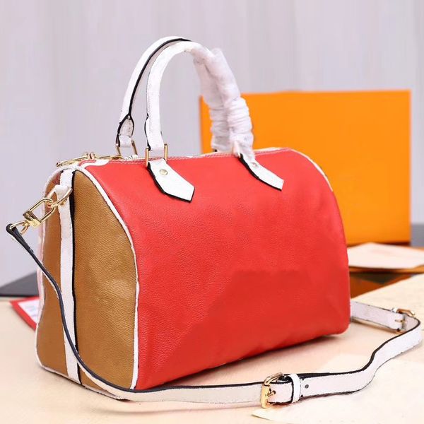 

30cm cla ic pre byopic package pillow pack de igner luxury handbag pur e color matching original ingle new cro body traveling bag