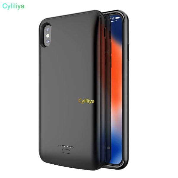 

Slim battery charger ca e for iphone x x max lim external power bank charging cover backup charger for iphone xr ca e