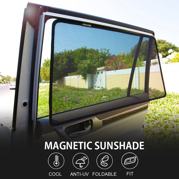 

for alphard innova sienna rav4&highlander vellfire&levin/corolla car curtain black magnetic car window sunshades mesh shade