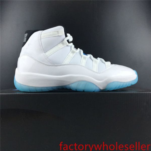 

2019 wiith box mens basketball shoes sneakers 11s prom night legend blue new release for men sports shoes us7.5-13