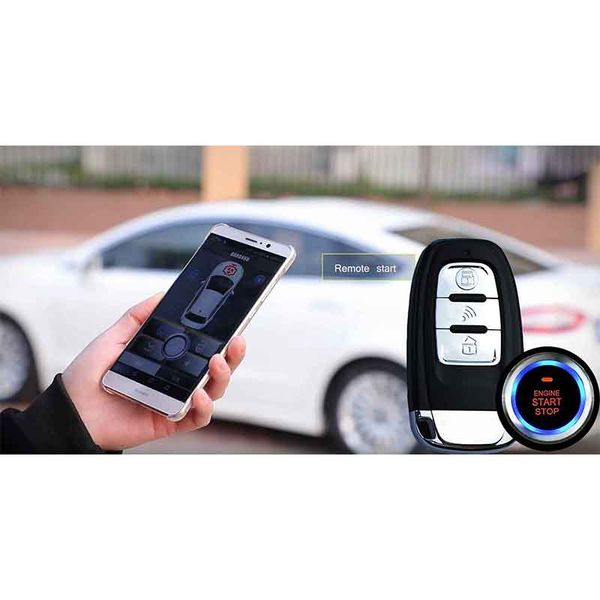 

car alarm central locking with remote control keyless entry system araba alarm start sautomatic start remote
