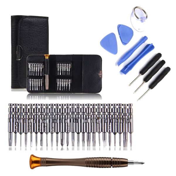 

steel multi-function screwdriver wallet set 33 in 1 repair tools for cellphone tablet pc small toys worldwide hand tools
