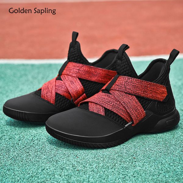 

golden sapling classic retro men's sneakers breathable air knit running shoes for men trainers sip-on trail run sports sneaker