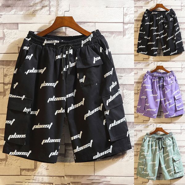 

men's printed swimming trousers in spring and summer beach surfing shorts support wholesale and dropship, White;black