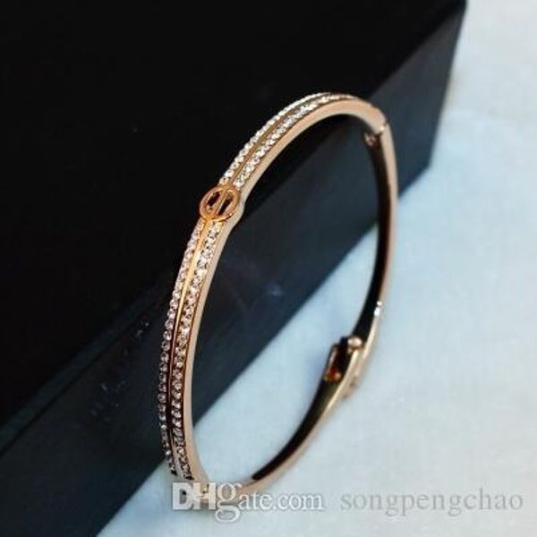 

korea diamond bracelet flower delicate color fashion jewelry bracelet brand design luxury temperament female bracelet, Black