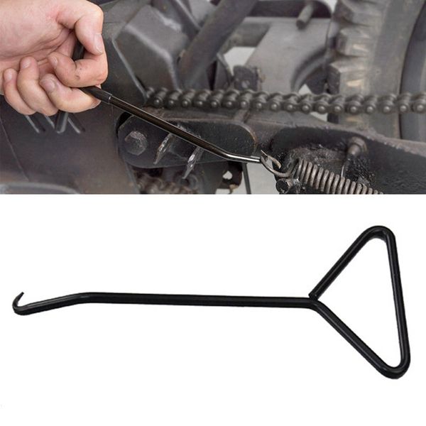 

1 pcs motorcycle bicycle t-handle spring hook exhaust stand puller stainless steel tools motorcycle accessories