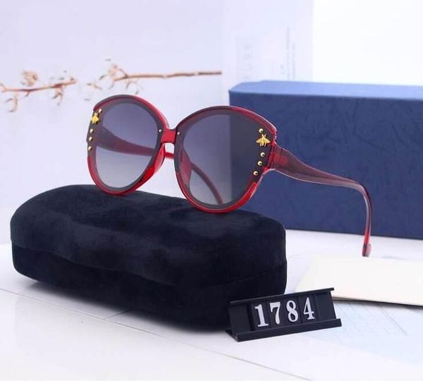 

модные маленькие пчелы дизайнерские женские солнцезащитные очки 2020 летние женские солнцезащитные очки uv400 1784 5 цвет доступен с коробко, White;black