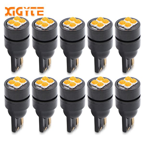 

10pc t10 w5w wy5w 501 super bright 3535 led wedge car interior reading dome lamp licence plate light auto tail side parking bulb