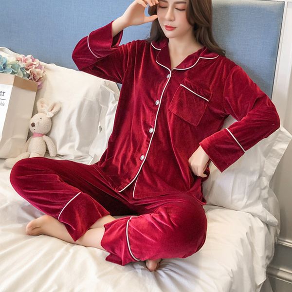 

autumn 2018 women pajama sets streetwear korean pink pajamas for women plus size warm pyjama set kawaii womens clothes, Blue;gray