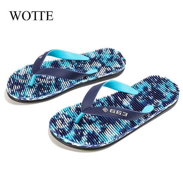 

men flip flops flat slippers male mixed color slippers men casual eva shoes with letters home beach &home sandals big size 39~44, Black