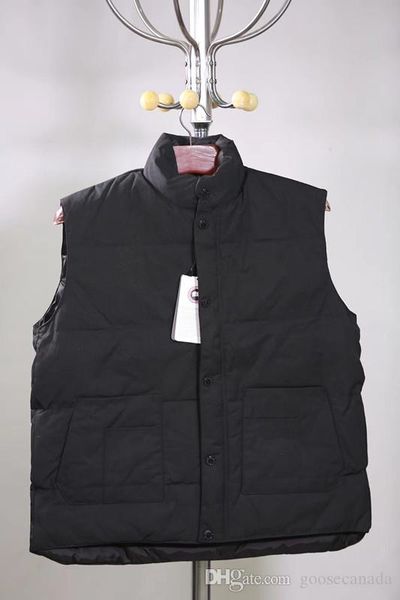 

brand winter jacket mens homme tyle vest goose vest down vest down jacket jassen expedition parka chaquetas outerwear, Black;white