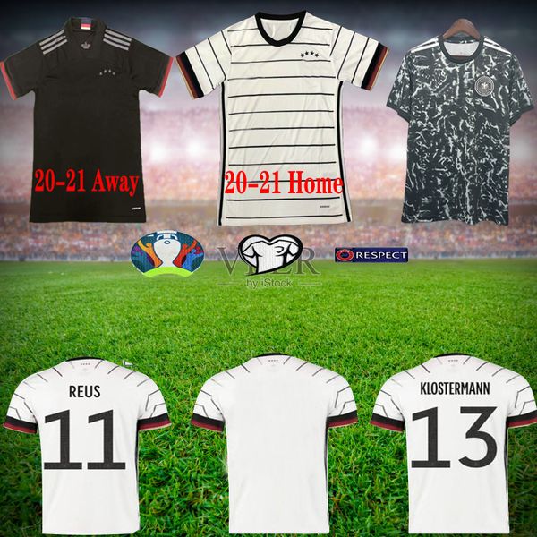 

20 21 germany 2020 soccer jersey home kit hummels kroos draxler reus muller gotze european cup football shirt uniforms men+kids kit + woman, Black;yellow