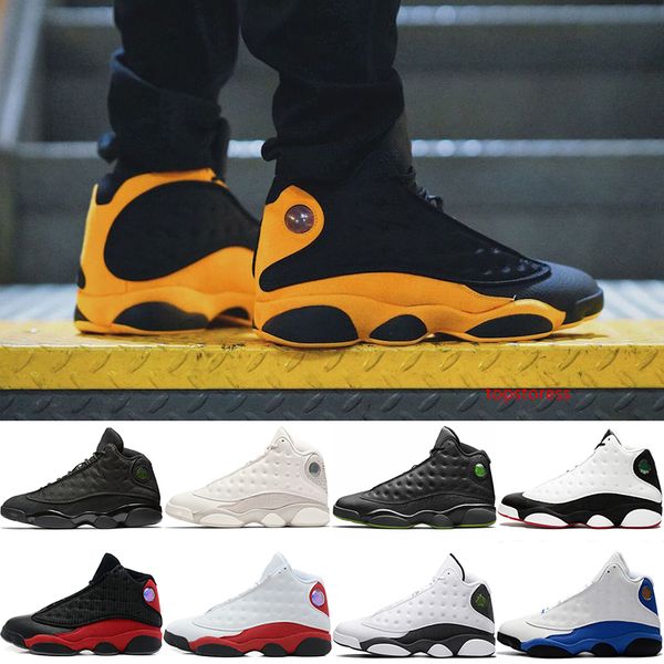

he got game 13 13s men basketball shoes melo class of 2002 phantom black cat designer athletic trainer sports sneakers size 41-47