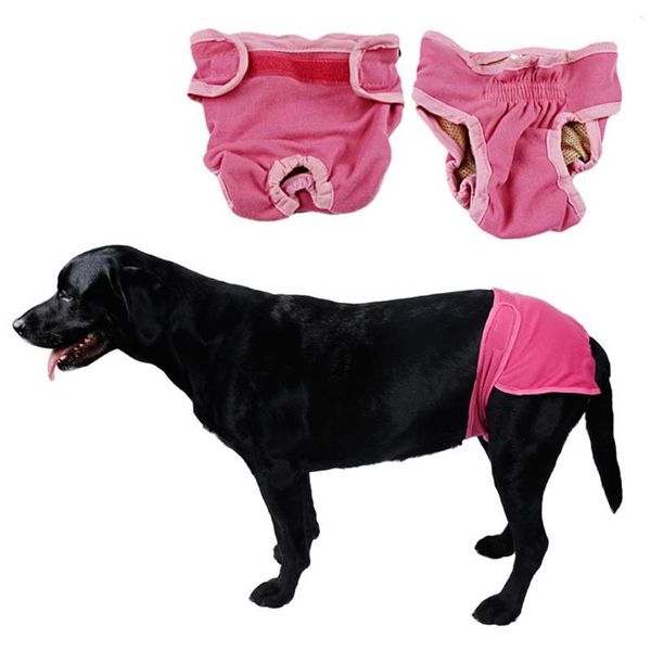 

female dog short durable puppy physiological pants washable diaper pet breathable cotton underwear for progeny incontinence dog