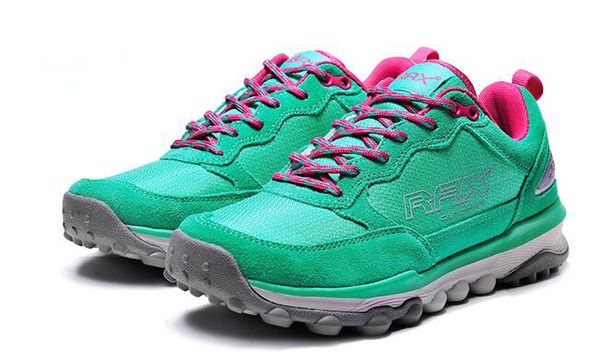 Rax Açık Su Geçirmez Yürüyüş Ayakkabıları Kadın Sneakers Nubuk Deri Nefes Kaymaz Trekking Tırmanma Yürüyüş Seyahat Ayakkabı