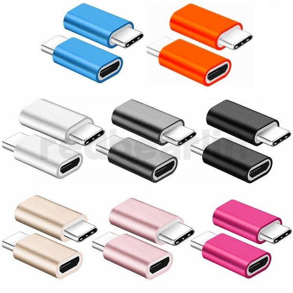 

micro otg micro female to type c male adapter connector for samsung galaxy s8 s9 plus note 8 9 htc android phone pc