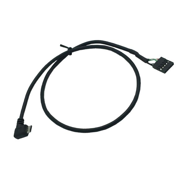 

micro usb male to 5pin female header motherboard cable