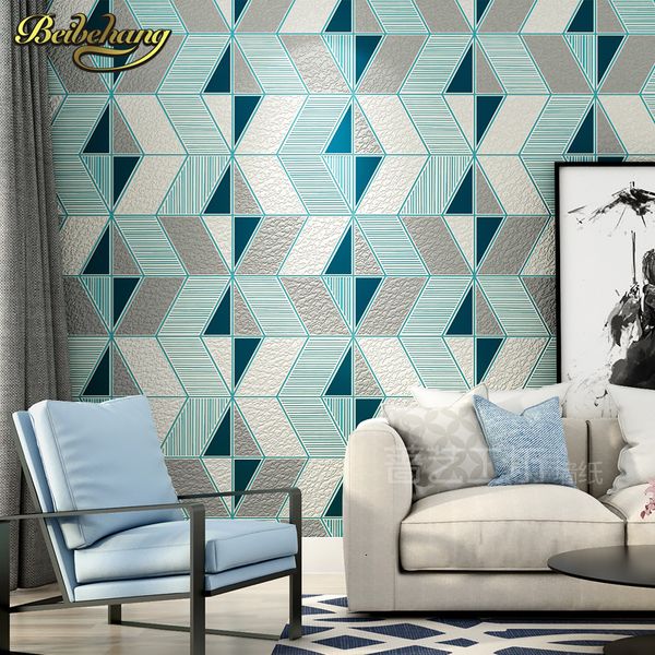 

papel de parede 3d deer skin geometry wall paper roll wallpaper for living room flooring wall-paper bedroom panel