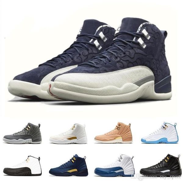 

flight pack international graduation 12 xii 12s mens basketball shoes michigan class of 2003 taxi men trainers athletic sports sneakers