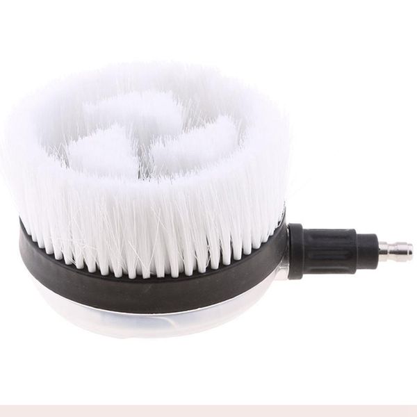 

hydraulic levels car wash brush automatic rotation washer car cleaning washing plastic head tools with 1/4 inch quick connect