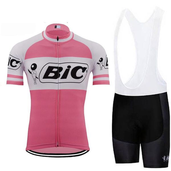 

2020 bic 2020 summer men quick drying cycling jersey outdoor set short sleeve bike cycling clothing ropa ciclismo hombre, Black;red