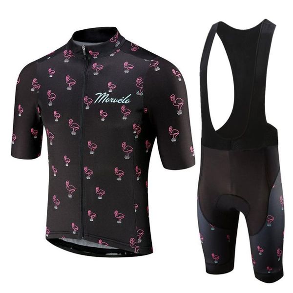 

2020 morvelo pro team cycling clothing road bike wear racing clothes quick dry set ropa ciclismo maillot men's cycling jersey, Black;blue