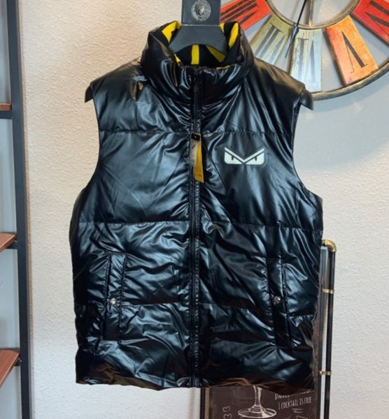 

новое пѬибие мђжин luxury vest вниз пало глазђѬ vest мђжка веѬн одежда женин, Black