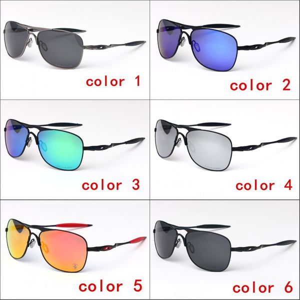 

croshair polarized brand sunglasses scrub black 61mm sunglasses rubber case glasses legs new anti-fragment sunglasses 4060