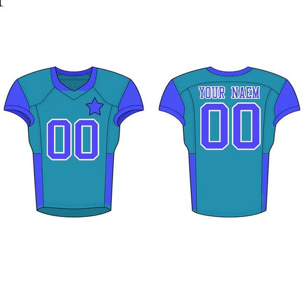 

Mens 17 Jersey Top stitched Logos Football Jerseys High quality S-XXXL Cheap wholesale Embroidery Logos Blue White111y119u