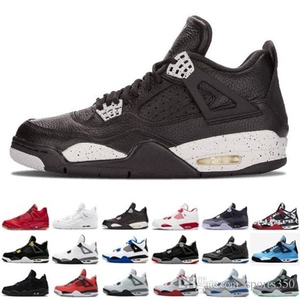 

new 4s 2019 4 sports shoes for men travis fashion athletic basketball shoe mens trainer sneakers men shoes size 7-13, Black